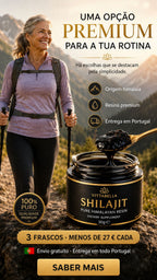 Shilajit 100% Puro 💎 Fonte de Energia Vital do Himalaia